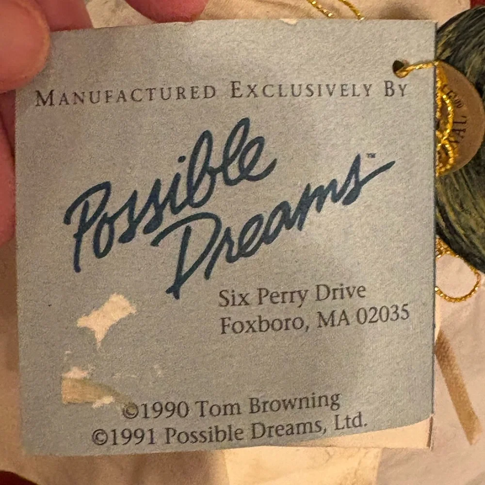 Possible Dreams Clothtique Santa’s Cuisine vintage 1991 figure